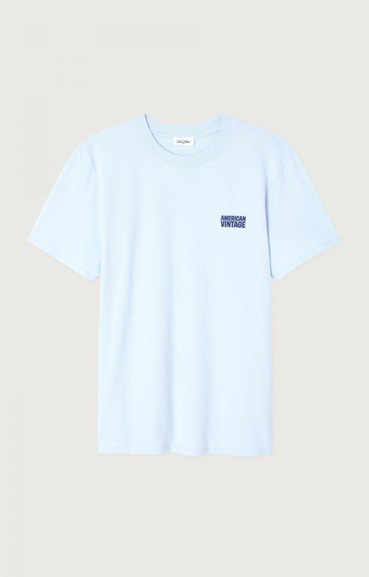 American Vintage Baby Blue Myko T-Shirt Herren hellblau